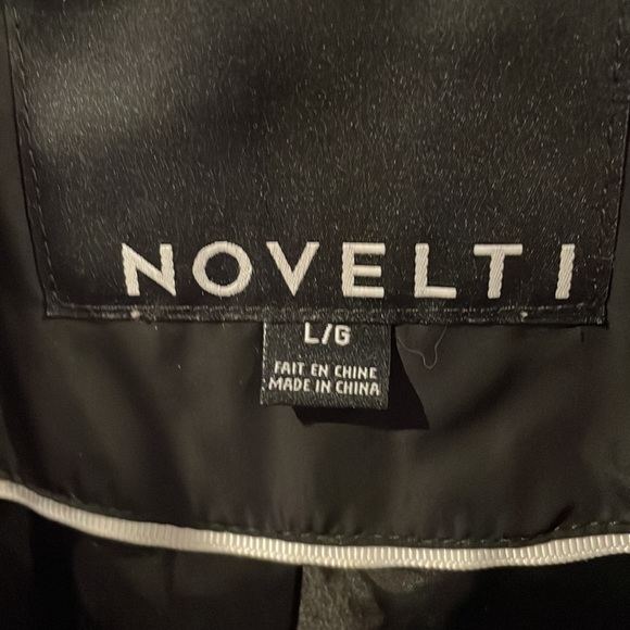 Black Novelti parka - Picture 3 of 5